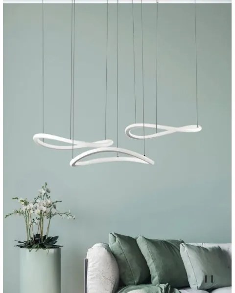 Lustră LED pe cablu TIRRENO 3xLED/20W/230V Fabas Luce 3711-47-102