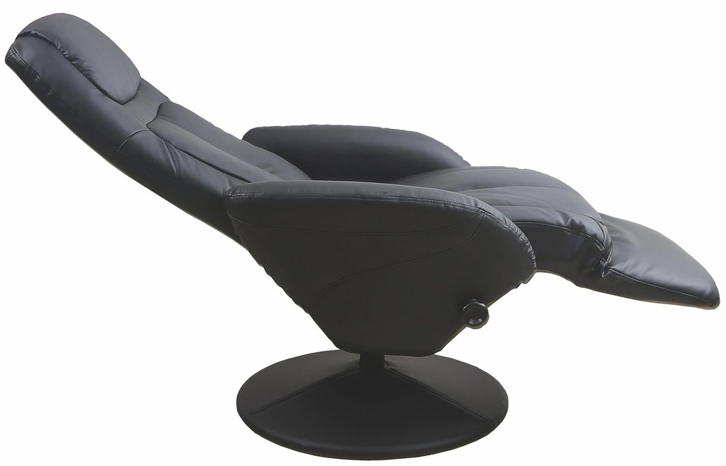 Fotoliu relax Ophelia (negru). 770911