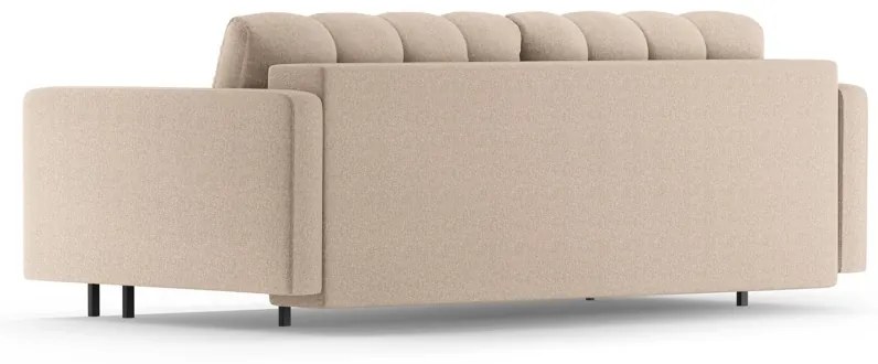 Canapea extensibila Bali 3 locuri stofa L222 cm