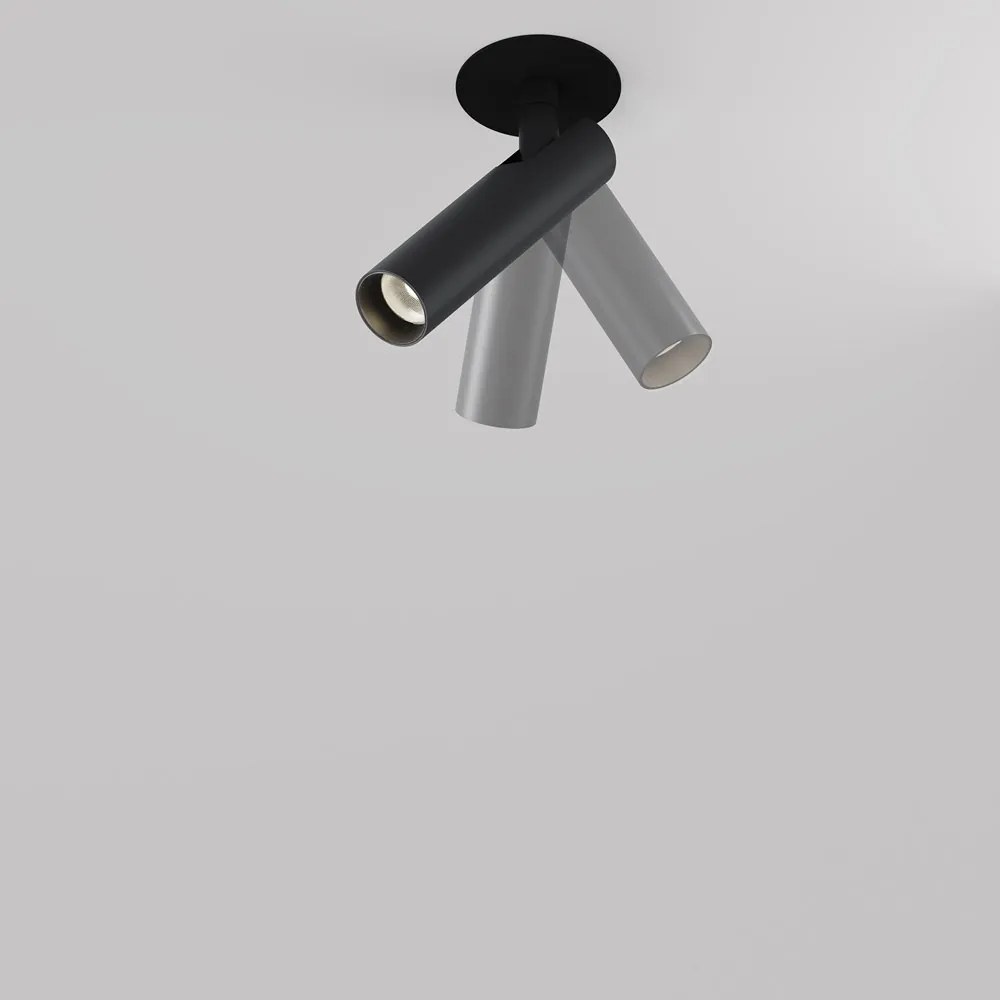 Mini Spot LED incastrabil directionabil iluminat tehnic Focus T negru