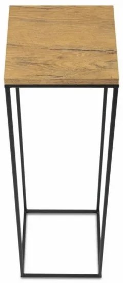 Suport flori BASICLOFT 80x24 negru/maro