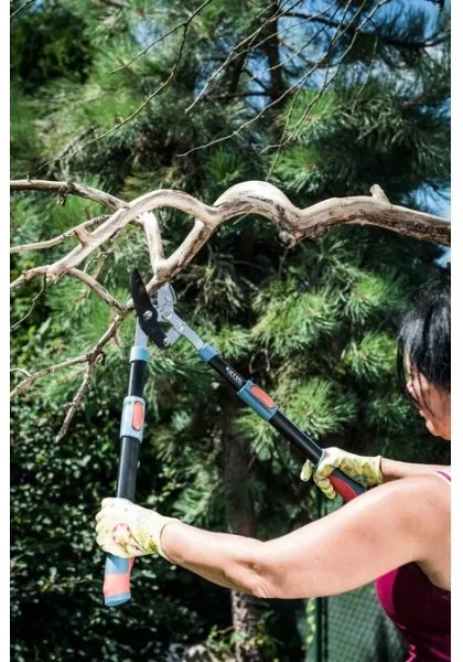 Foarfecă telescopică cu nicovală pentru crengi 670-940 mm Extol Premium