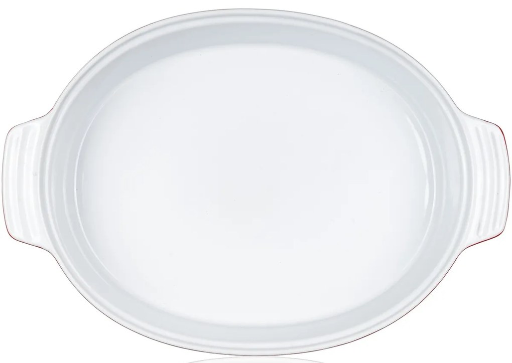 Foma ovală cu capac Banquet Culinaria Red 3,6 l, 3,6 l