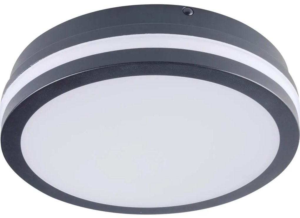 Plafonieră LED Kanlux 38789 BENO LED/12/18W/230V 3000/3500/4000K IP65 antracit
