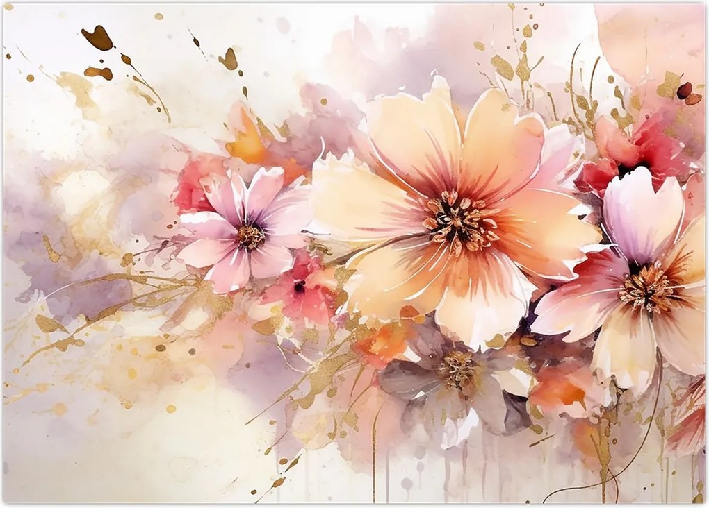 Tablou - Flori (70x50 cm)