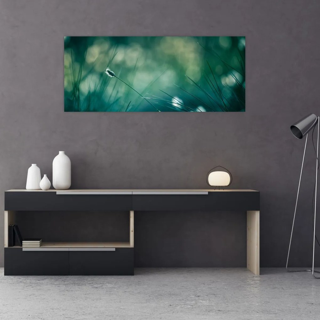 Tablou - Detaliu iarbă (120x50 cm)