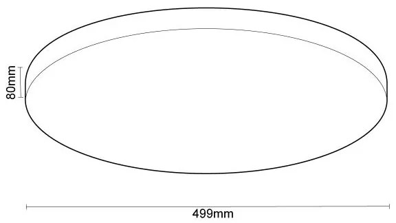 Plafonieră LED dimabilă cu control vocal OPAL LED/48W/230V + telecomandă