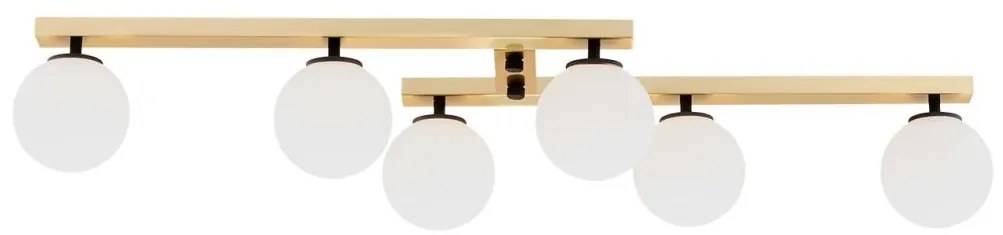 Lustra aplicata cu 6 surse de lumina FREEMONT