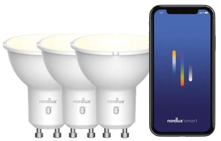 Set 3 becuri LED Smart GU10 2200-6500K 420Lm
