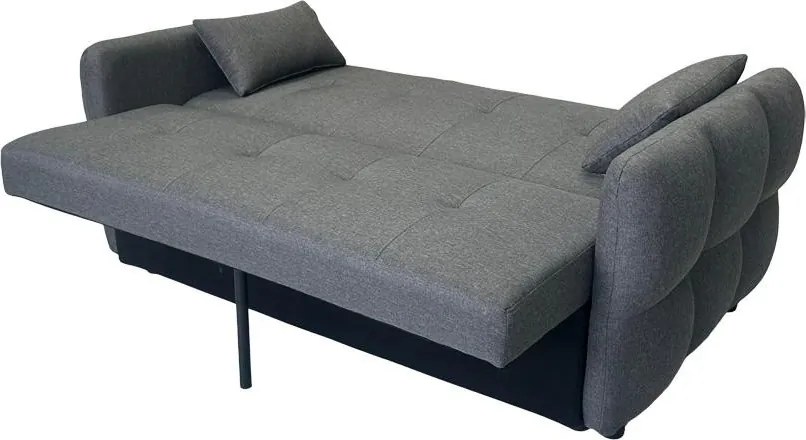 Canapea extensibilă cu două locuri Avenberg ZELDA, antracit
