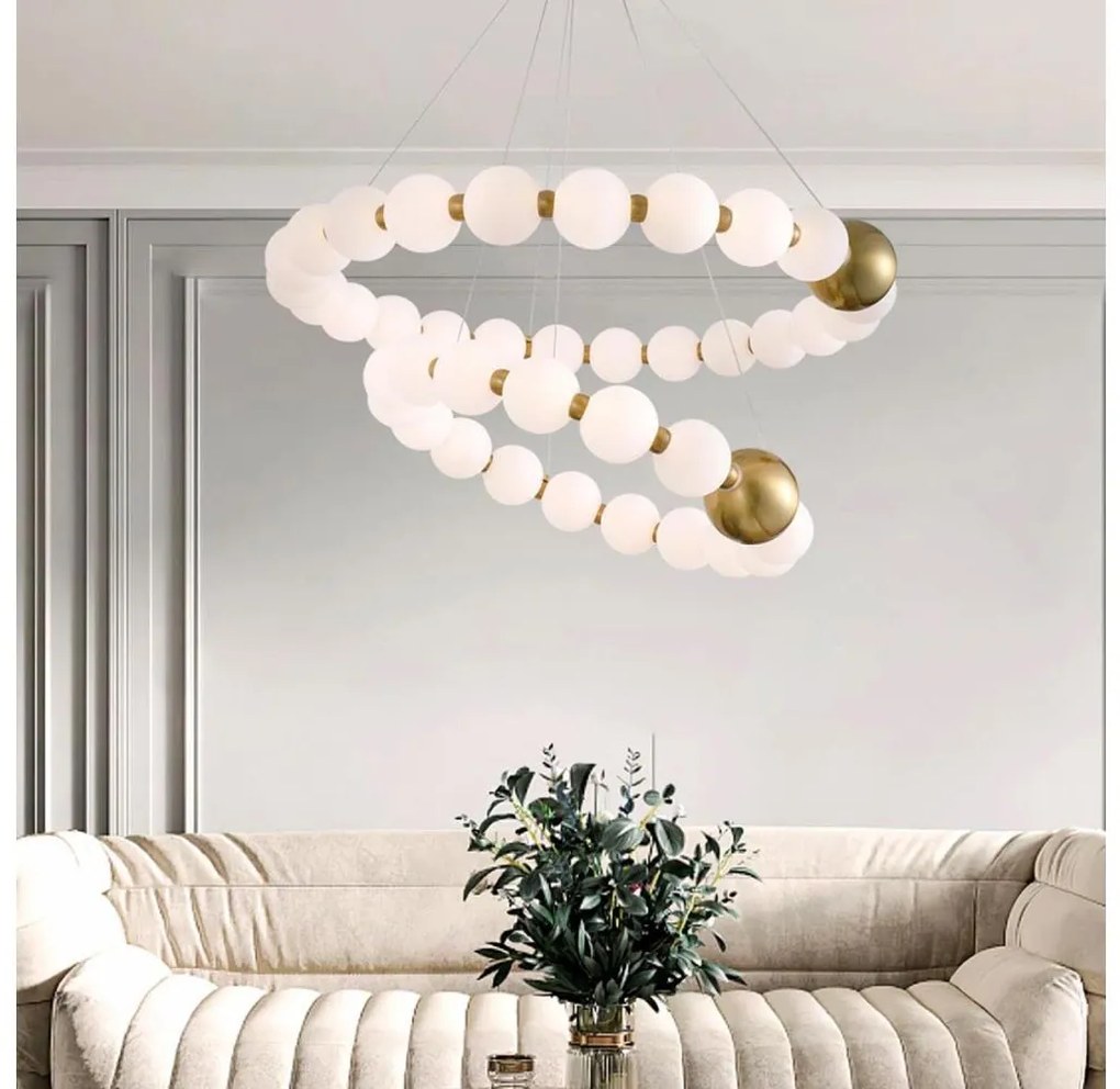 Lustră LED pe cablu LED/40W/230V 3000K