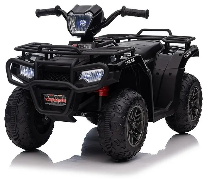Mașină electrică Baby Mix Baby Quad, negru