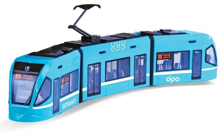 Tramvai modern cu uși funcționale, 47 cm