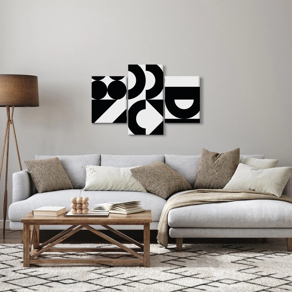Tablou - Abstracție geometrică N⁰2 (90x60 cm)