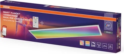 Osram - Plafonieră LED SMART+ MAGIC RGBW, dimabilă, 36 W/230 V, Wi-Fi, cu telecomandă