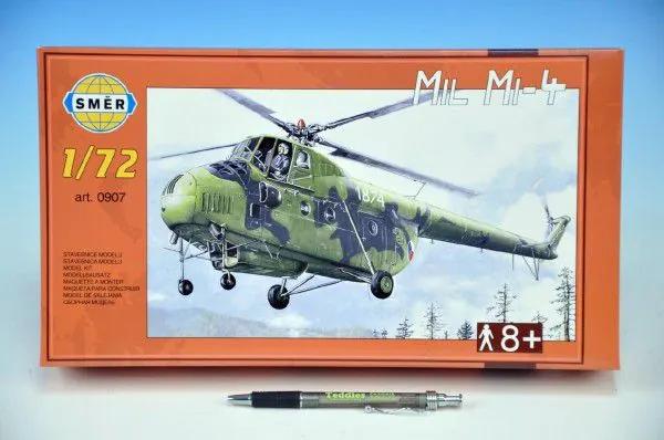 Model de elicopter Mil Mi-4 în cutie 34x19x5,5cm