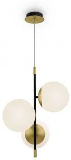 Lustra moderna 3 becuri E14 MOD048PL-03G NOSTALGIA Maytoni