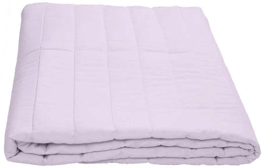 Pilota matlasata de vara 140x200 cm cu husa pentru perna SUMMER 45x75 cm, violet