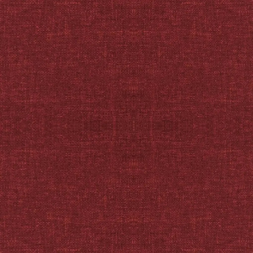 Scaun de birou pivotant, rosu vin, material textil 1, Bordo