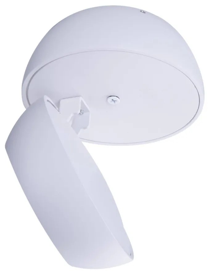 Spot LED aplicat directionabil de tavan/plafon OJOS 1 alb