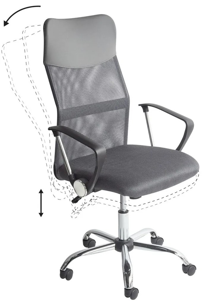 Scaun de birou Desige (gri). 1078603