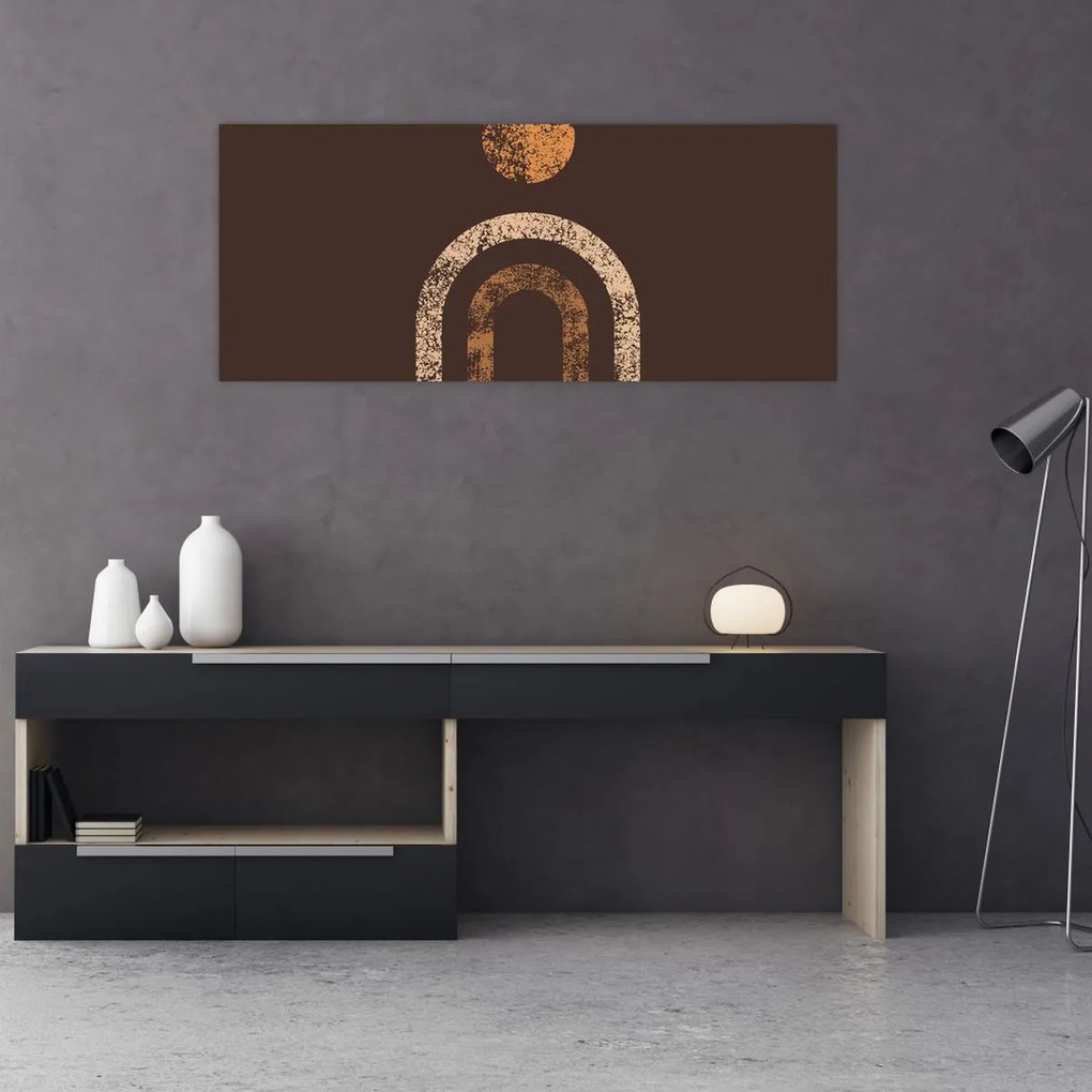 Tablou - Arce portocalii N⁰1 (120x50 cm)