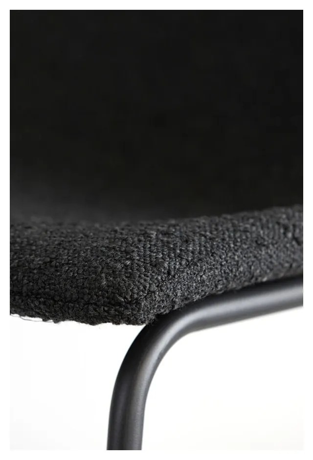 Scaun de bar negru Jeddo – Light &amp; Living