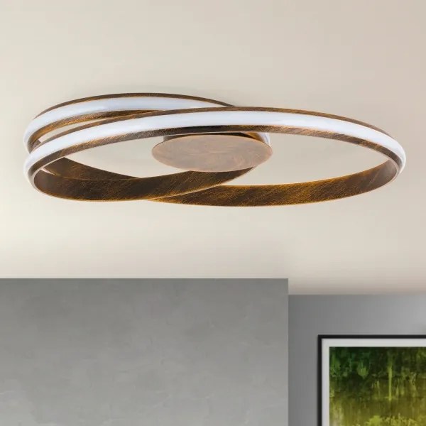 Orion DL 7-638-LED CIRCUS LED/30W/230V plafonieră dimabilă maro/patină