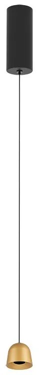 Pendul LED design minimalist 7W 3000K Gold ZB-25138