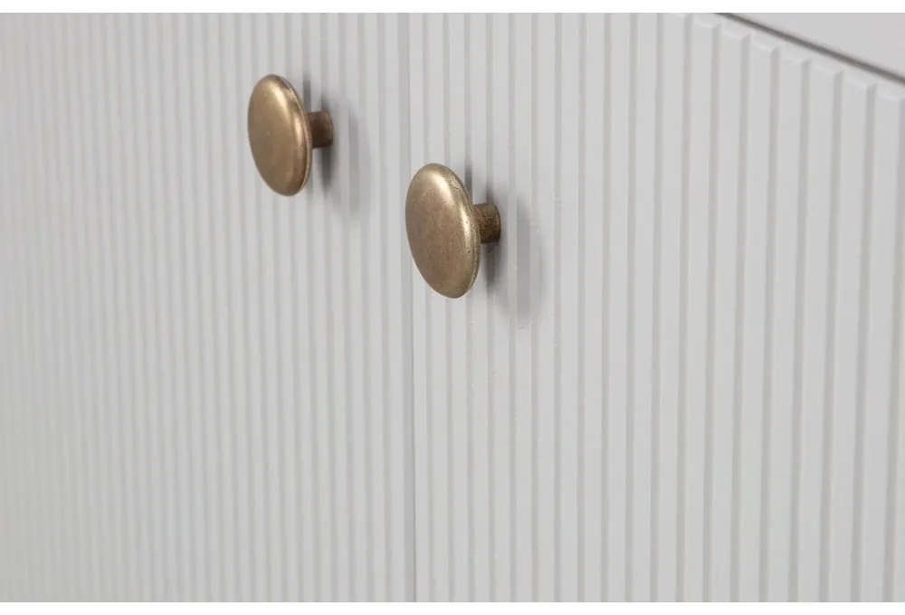 Șifonier gri deschis din lemn de pin 100x195 cm Madu – WOOOD