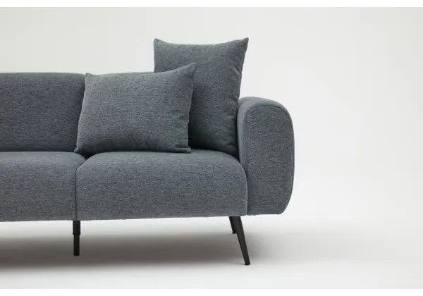 Canapea PISA, 2 locuri, gri