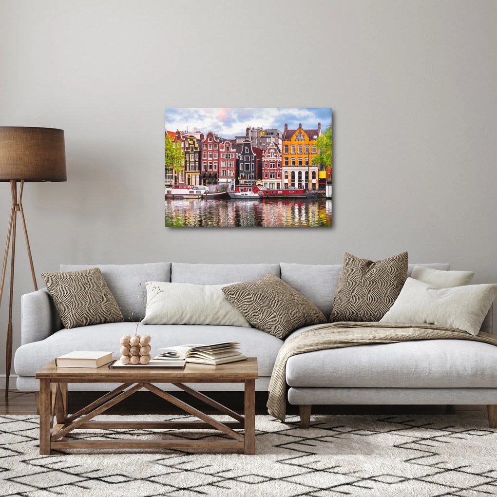 Tablou - Amsterdam, case de dans (70x50 cm)