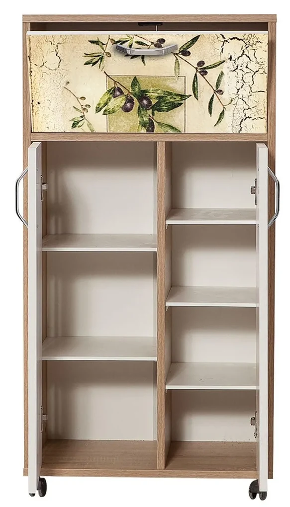 小麦ページ DULAP MULTIFUNCTIONAL Kiler - Multi Purpose Cabinet 3, Crem