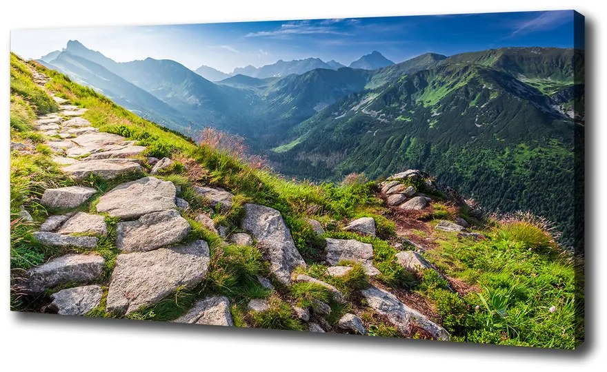 Tablou pe pânză canvas Sunrise tatry