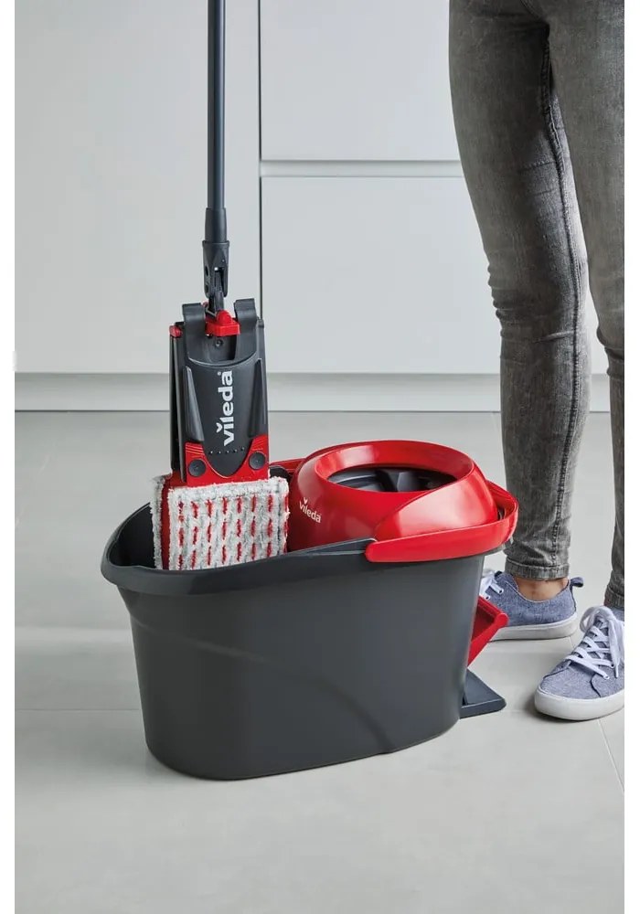 Set găleată și mop 2în1 microfibre Ultramax Turbo-Vileda