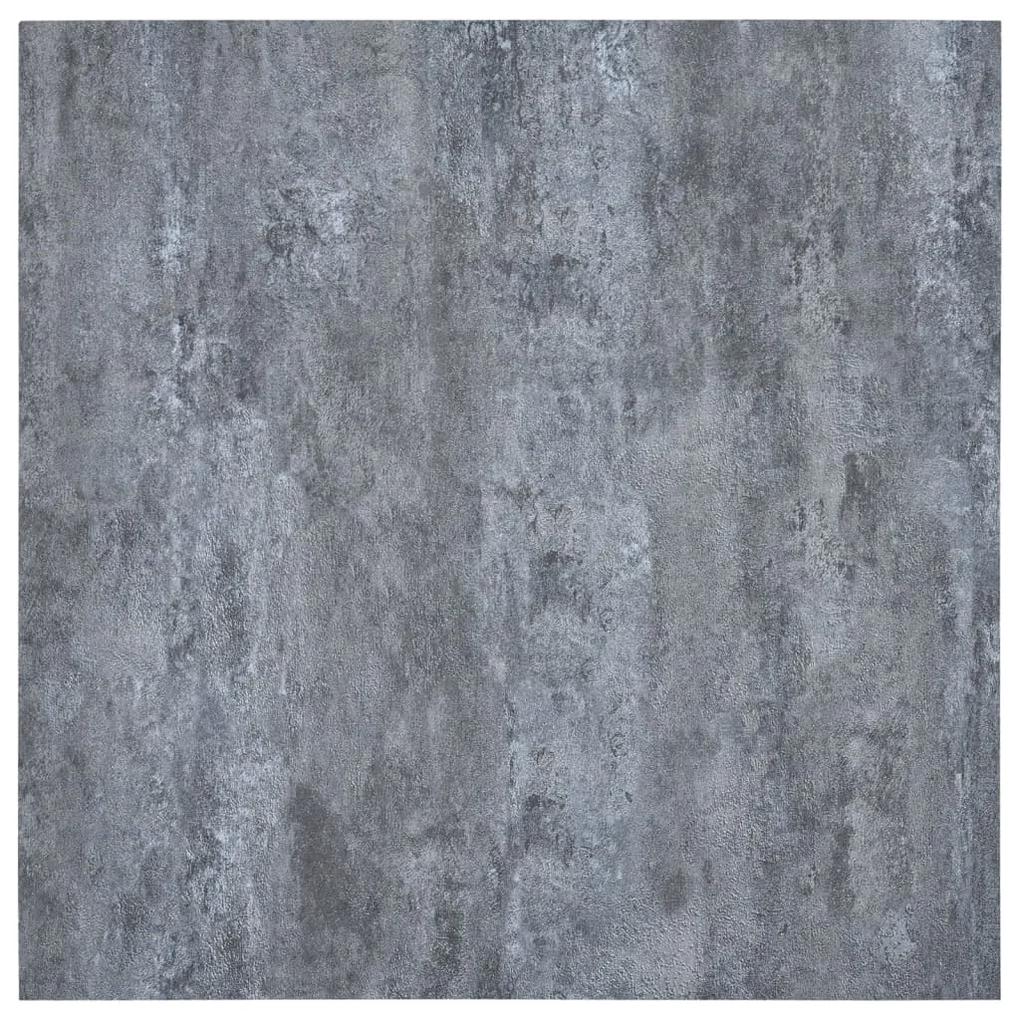 Placi de pardoseala autoadezive 20 buc. gri marmura PVC 1,86 m   grey marble, 1