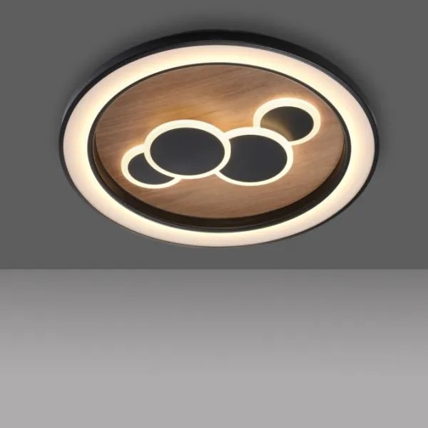 Plafonieră LED Paul Neuhaus 6284-79 ELIZA LED/55,5W/230V d. 60 cm stejar