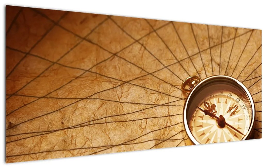 Tablou - Compas (120x50 cm)