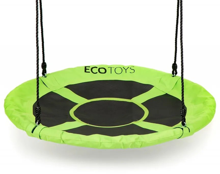 Leagăn de grădină cuib de barză 110 cm ECOTOYS verde