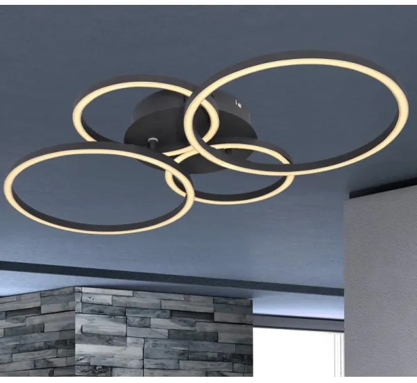 Lustră LED aplicată KENDY LED/40W/230V Globo 67233-40S