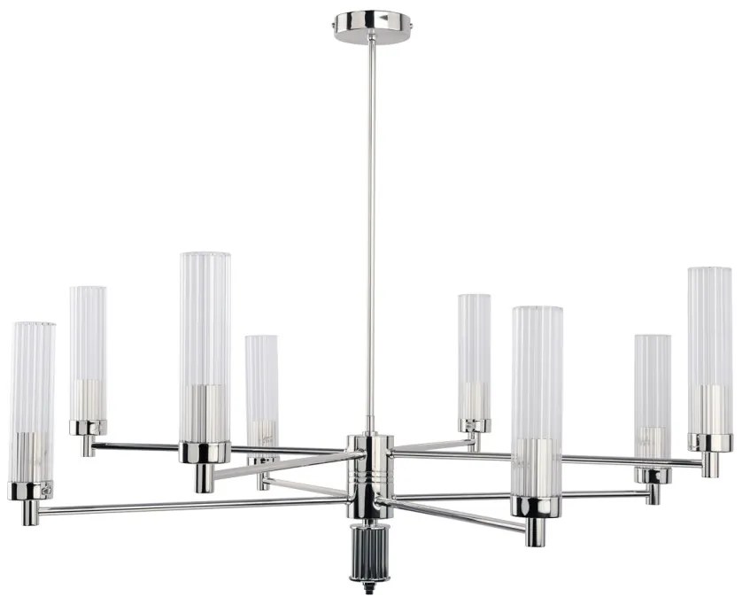 Candelabru modern realizat manual din alama Seti 8L