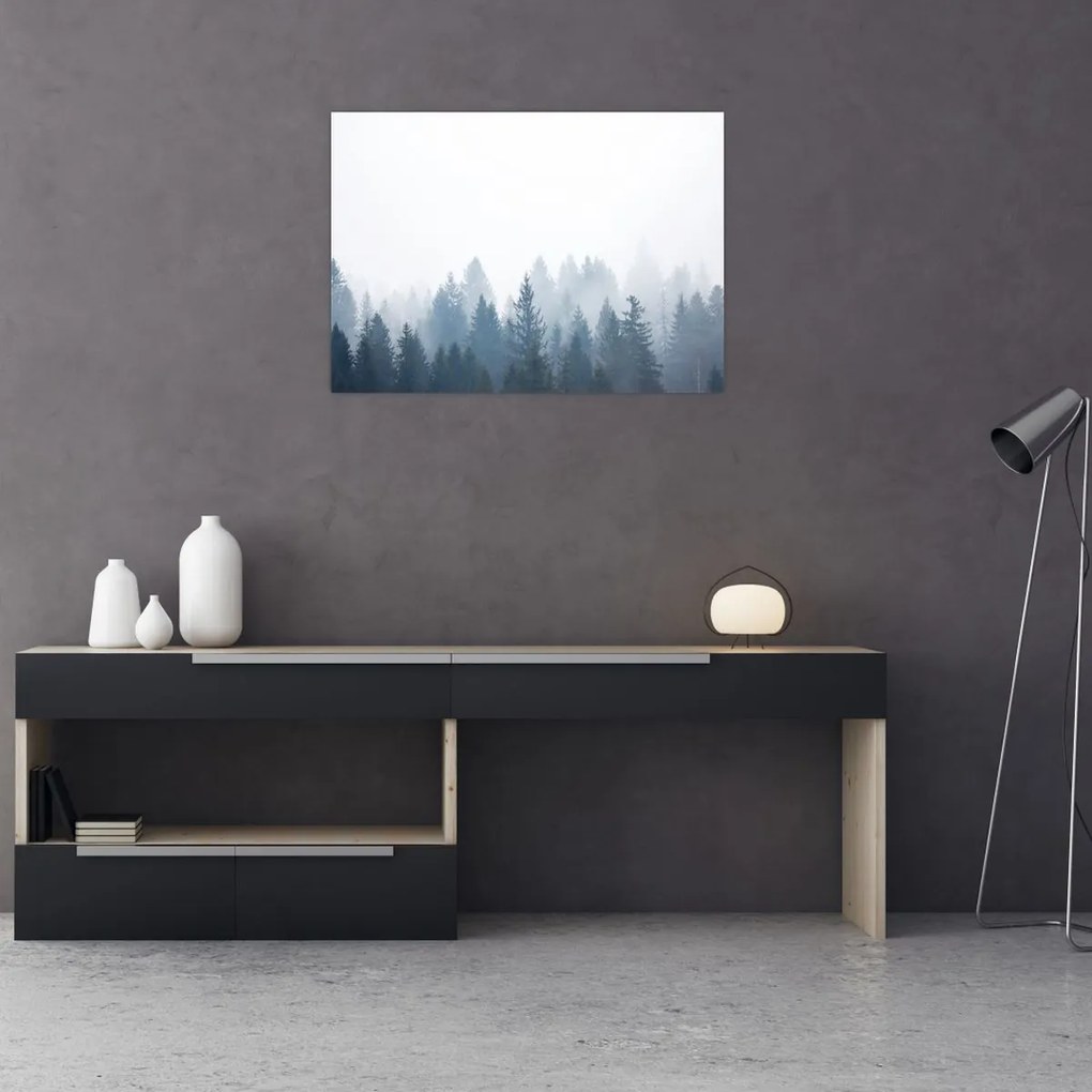 Tablou - Pădure cețoasă (70x50 cm)