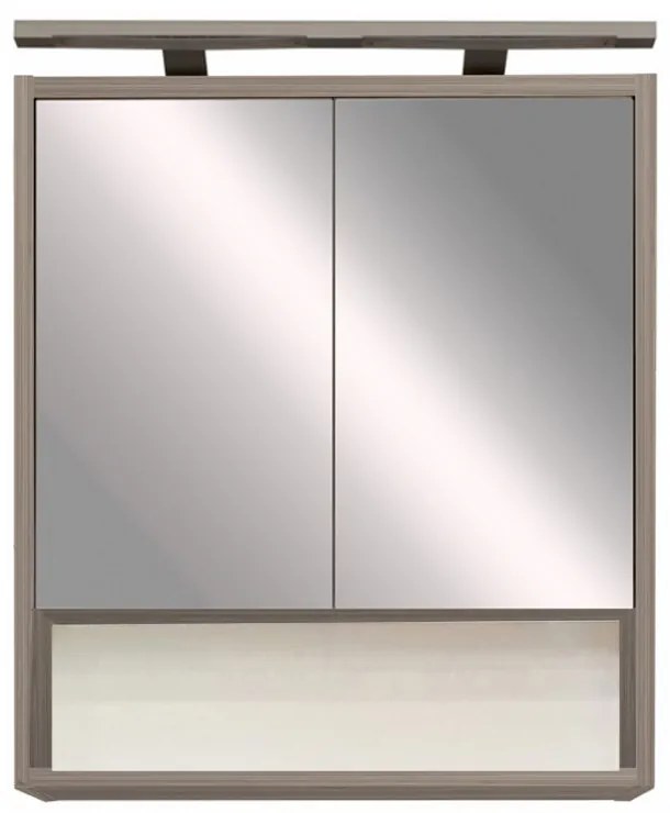 Dulap suspendat cu oglindă Luna 60, ulm Rauna