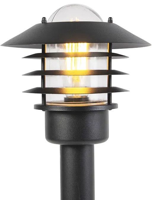 Lampă modernă de exterior neagră 100 cm IP44 - Prato