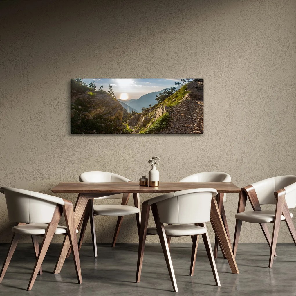 Tablou - Muntele Olimpus (120x50 cm)