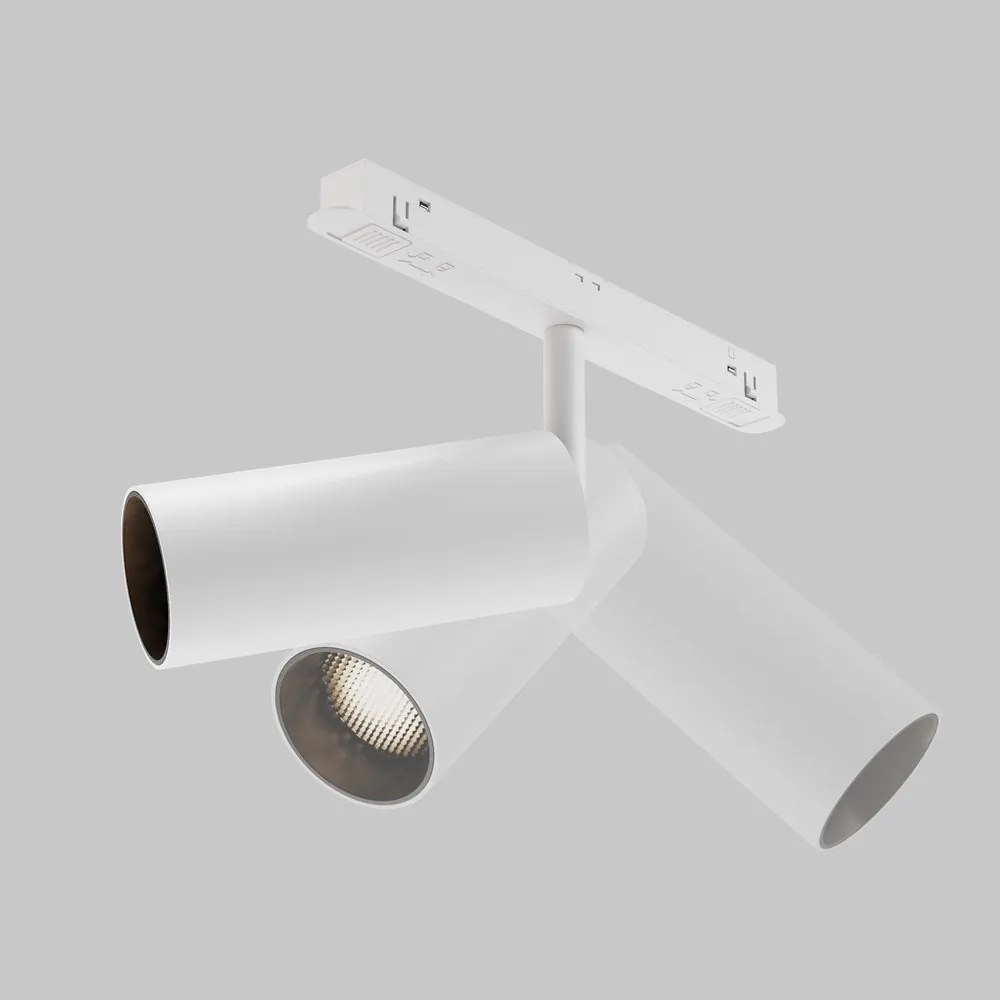 Spot LED, accesoriu pentru sina magnetica Focus Led Exility 3000K 12W 24 grade