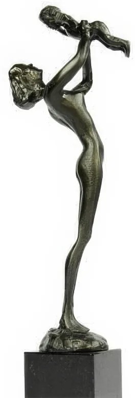Statueta bronz "Mama cu bebelus"