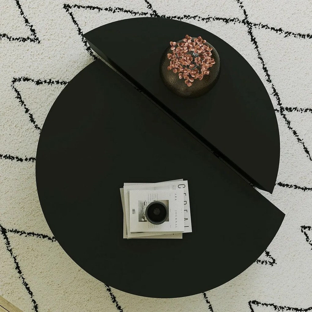 Măsuță de conferință Podium Black