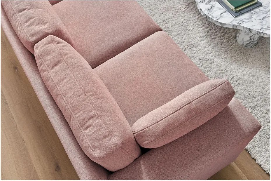 Canapea roz 250 cm Belair – Bobochic Paris