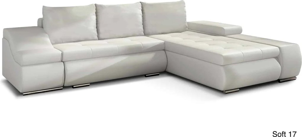 Colțar lemn masiv Extensibil Opal Depozitare 296x200cm Personalizabil